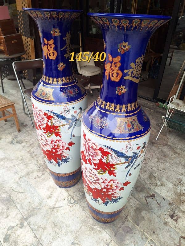 vase Chinese big size 150 cm two pieces 1