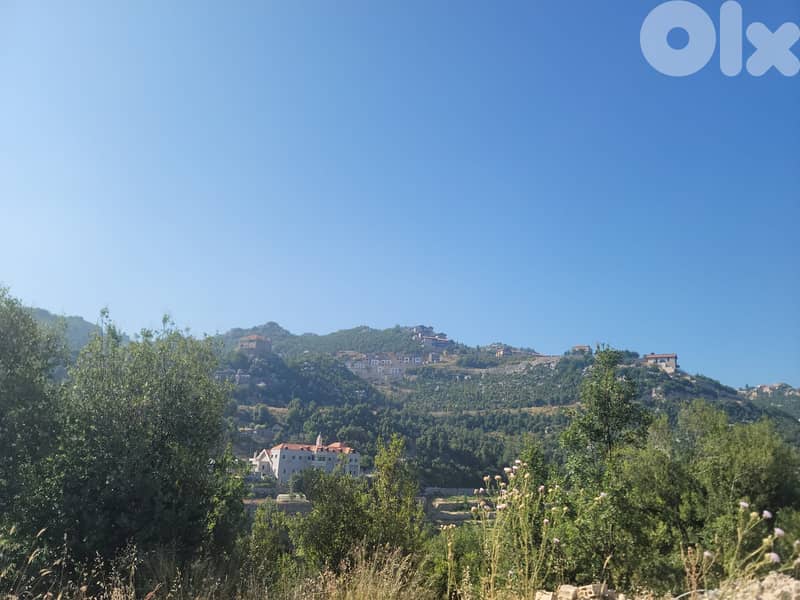 achkout land 1228 sqm for sale open mountain view #6680 0