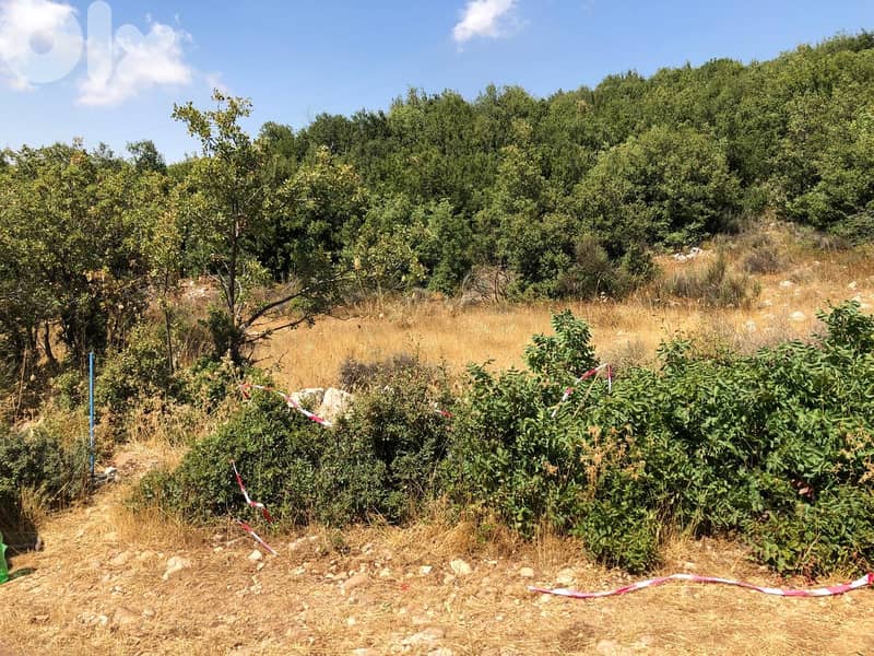 1270m2 land+mountain view 4sale in Tarchich - ارض للبيع في ترشيش 0
