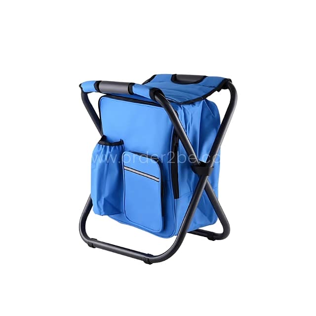 Portable Backpack Chair – Fold-Out Seat & Cooler for Camping (150 kg) 13