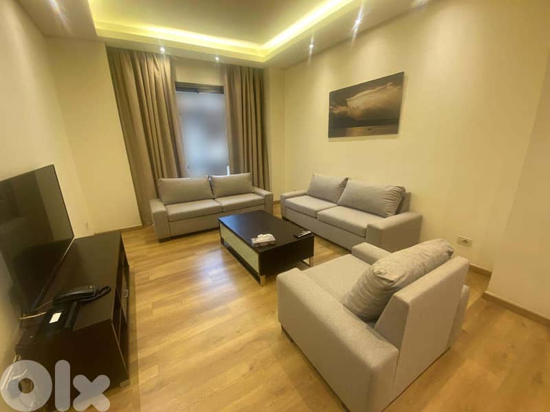 FULLY FURNISHED STUDIO IN HAMRA / GYM , POOL (70SQ) , (HAMR-266) 0