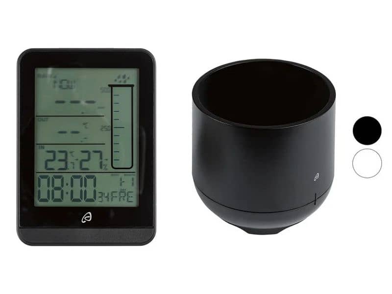 auriol weather station with rain gauge 1