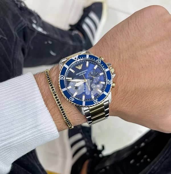 Authentic Brand new Classy EA watch for men 1