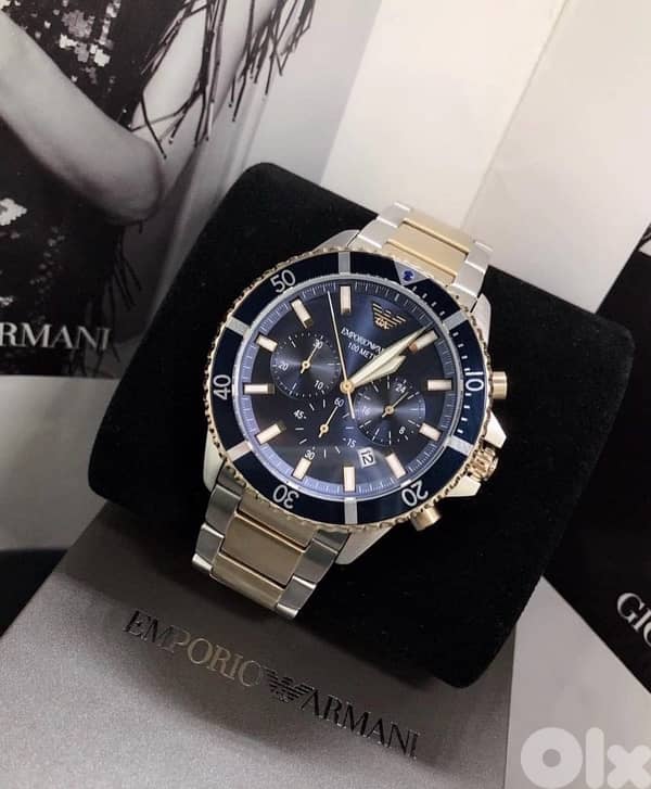 Authentic Brand new Classy EA watch for men 0