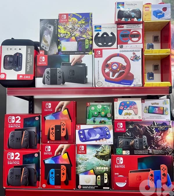 Nintendo Switch 2 / 1 / Lite Accessories (New) 0