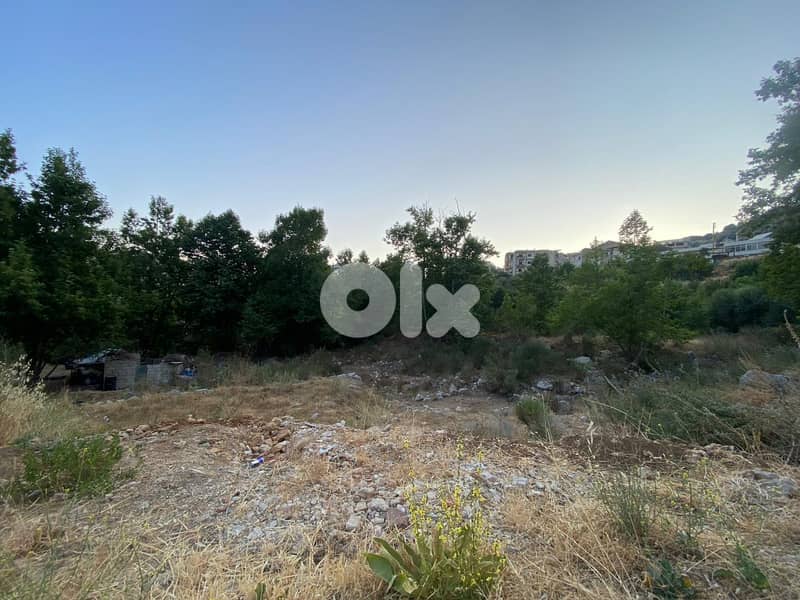 1155m2 land+mountain view 4sale in Hrajel - أرض للبيع في حراجل 0
