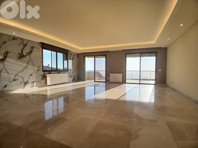 300m2 apartment+mountain view 4 sale in Jouret el Ballout -جورة البلوط 0