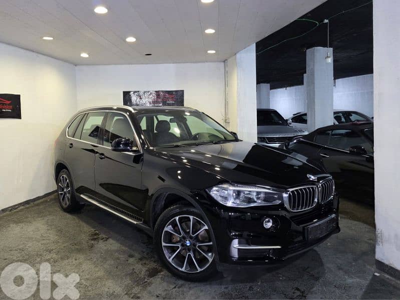 2016 BMW X5 3.5 X-Drive Black/Black Company Source 1 Owner Like New 0