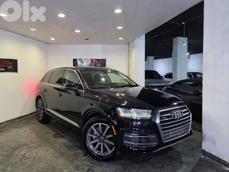 2017 Audi Q7 3.0T Premium Black/Black 100000Miles Clean Carfax Lik New 0