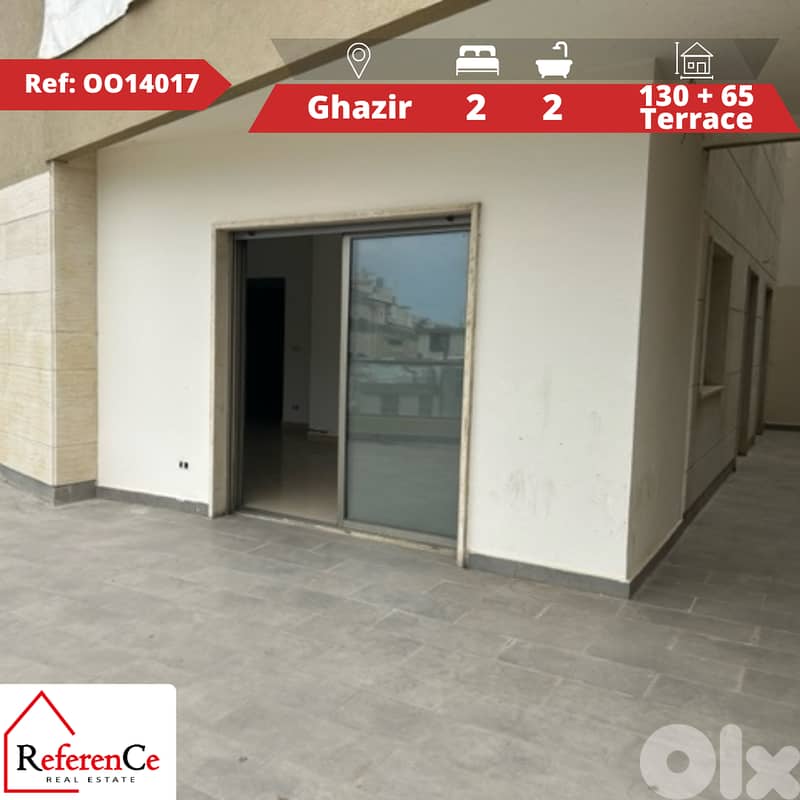 Apartment with Terrace in Ghazir شقة  تراس تقع في غزير 0