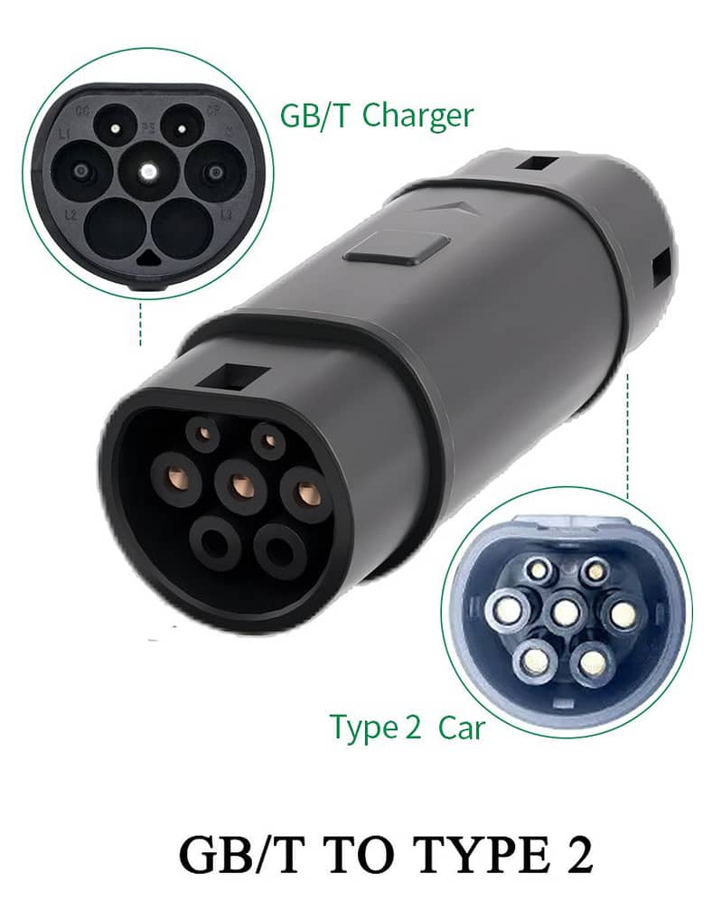 EV Chargers, Wi-Fi, Portable , GBT/Type 2 gun, ECC plug (7-60KW) 10