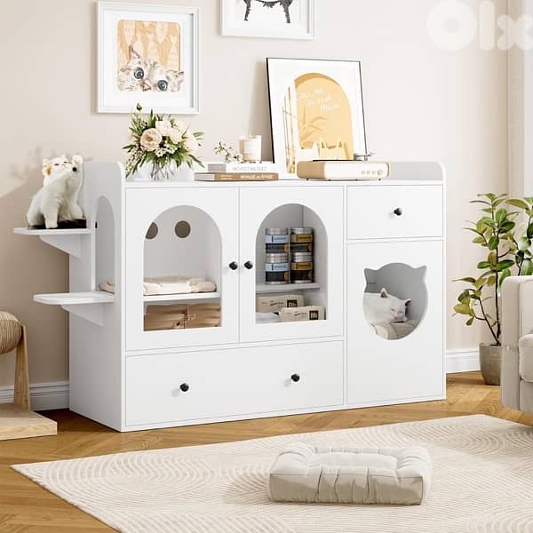 HOMFA CAT LITTER BOX FURNITURE 2