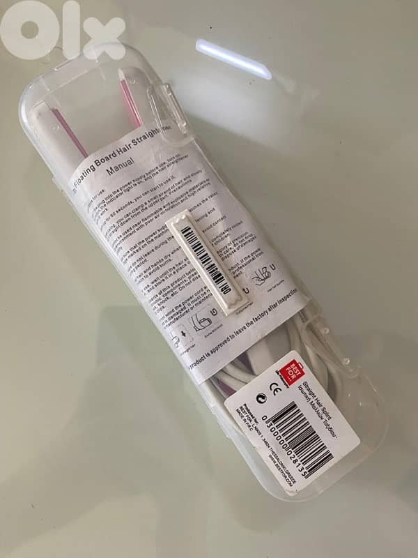 mini portabale hair straightener 1