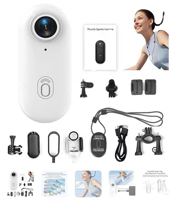 H88 Pro camera (pov camera) with all equipments and necklace! 0