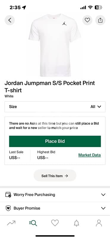 Authentic Jordan T-shirt 1