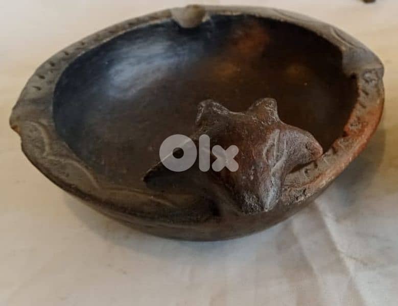 منفضة انتيك فخار 0