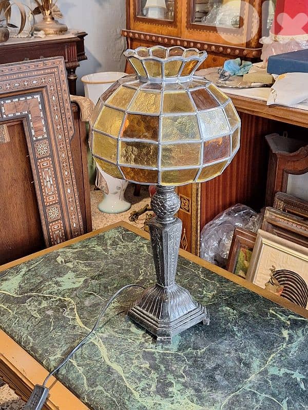 italian colored glass lamp 5