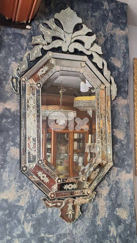 venitian original murano italian mirror 0