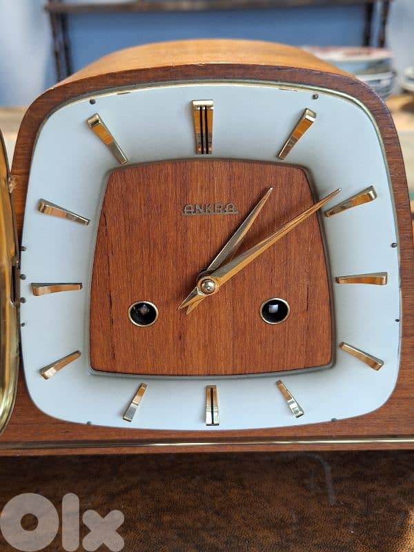art deco antique mantel clock 2