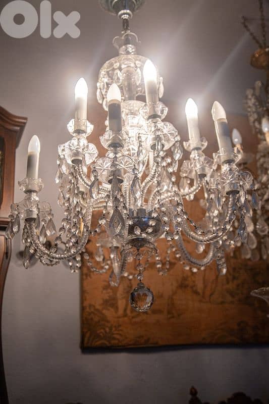 large marie antoinette czech crystal chandelier 1