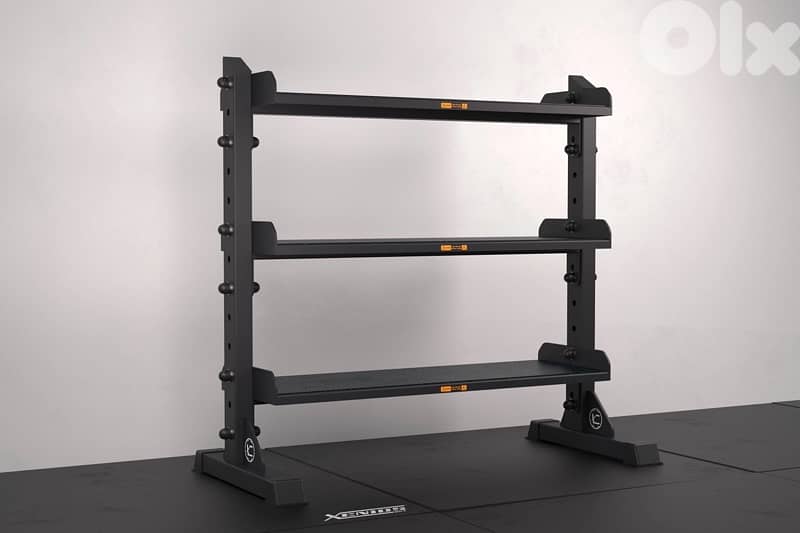rack for kettlebells new heavy duty, 3 tiers 0
