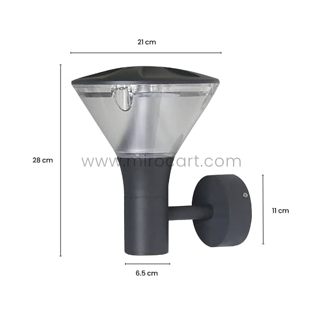 Modern Outdoor Wall Light – Warm Garden Glow & Waterproof Aluminum 11