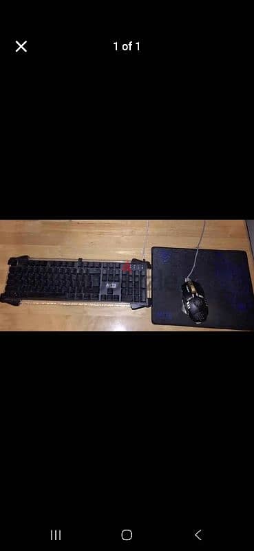 KEYBOARD-MOUSE-MOUSEPAD BUNDLE
