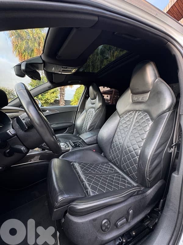 AUDI S6 MOD 2013 ALL SERVICE AT DEALERSHIP سرفيس كامل شركة كتانة 0