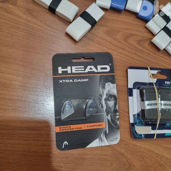 tennis  balls +grips+shock absorption bargain price 2