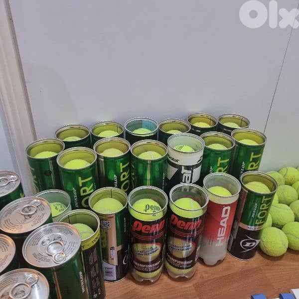 tennis  balls +grips+shock absorption bargain price 5