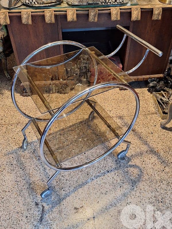 bauhaus chrome trolley 2