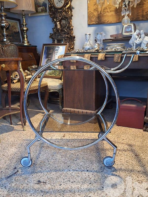 bauhaus chrome trolley 3