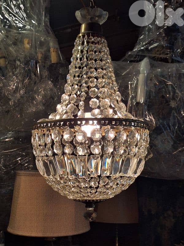 czech original crystal chandelier 0