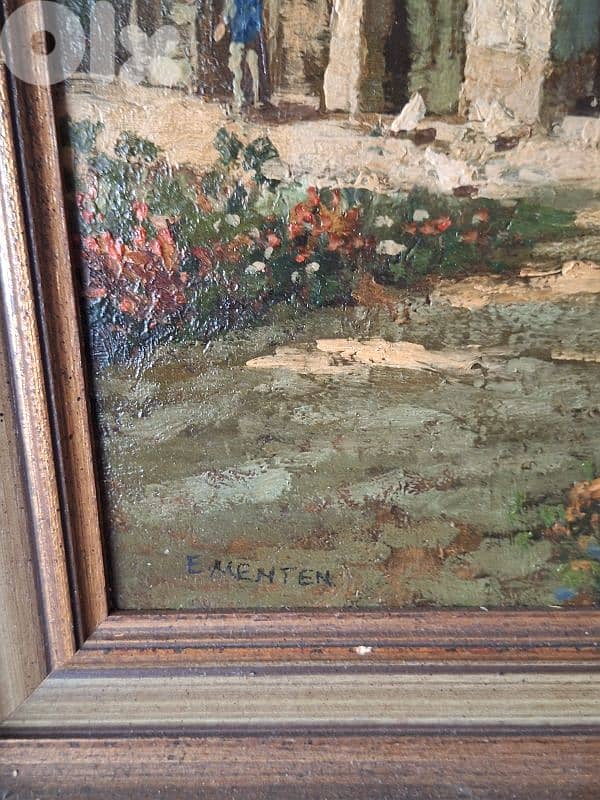 vintage european painting 1