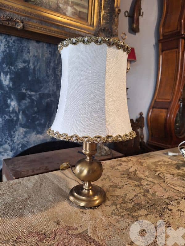 english brass lamp 1