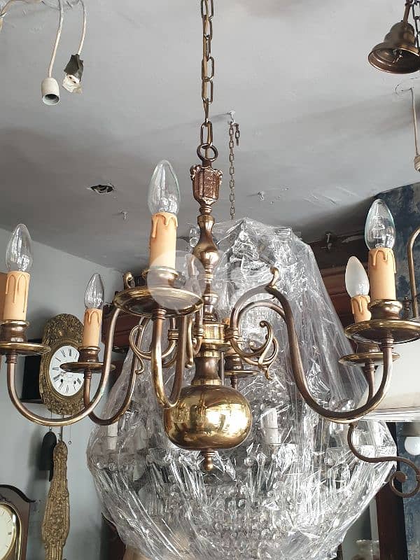 flemish bronze chandelier 1