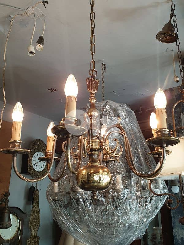 flemish bronze chandelier 3