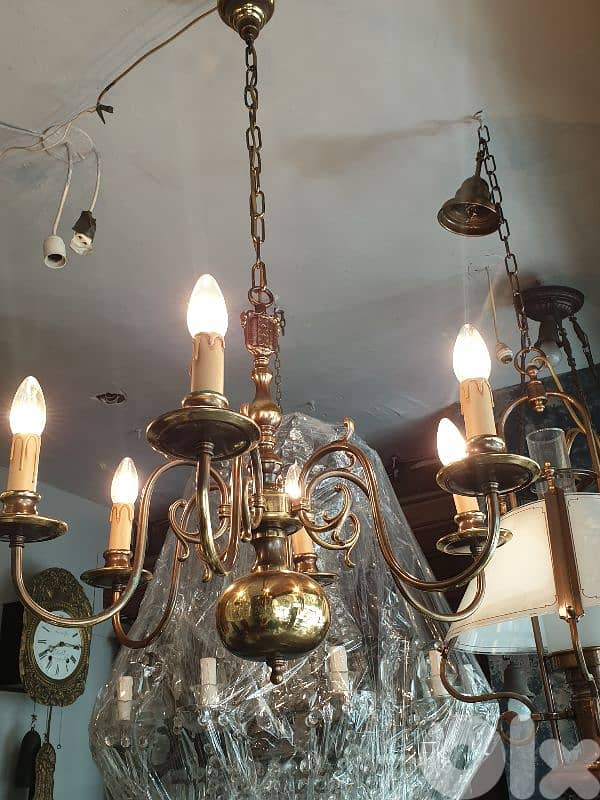 flemish bronze chandelier 4