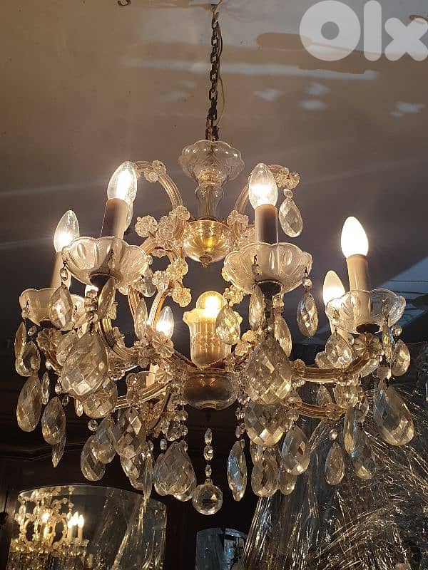 marie theresa crystal chandelier 0