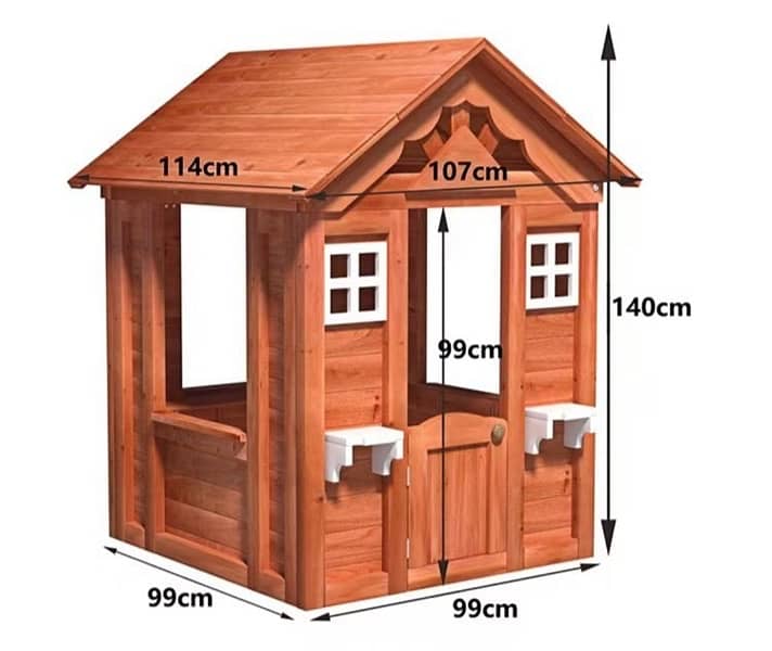 Wooden Play house 1