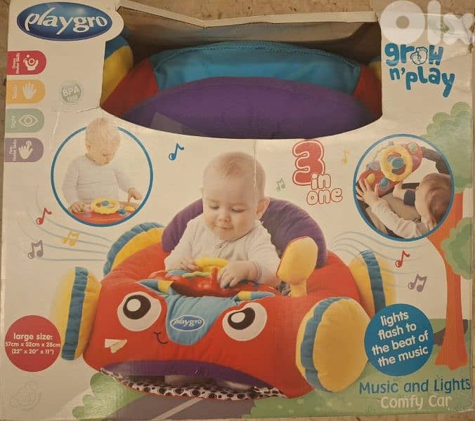 Chicco Stroller & Car Seat + free gift Comfy Car 5