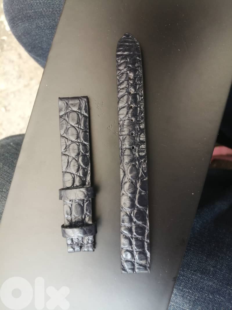 cartier crocodile leather strap 0