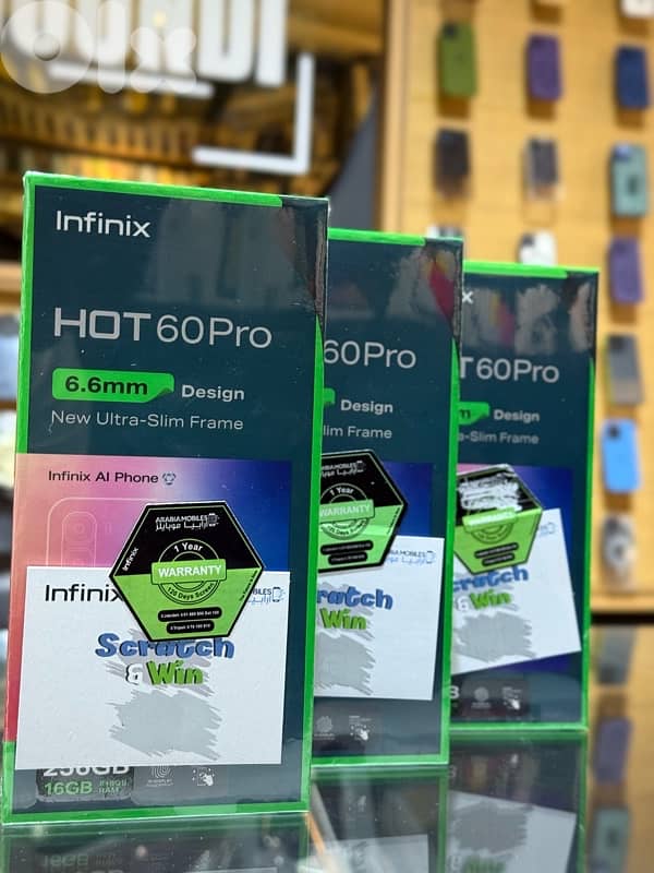 NEW INFINIX HOT 60 PRO 8+8 256 0