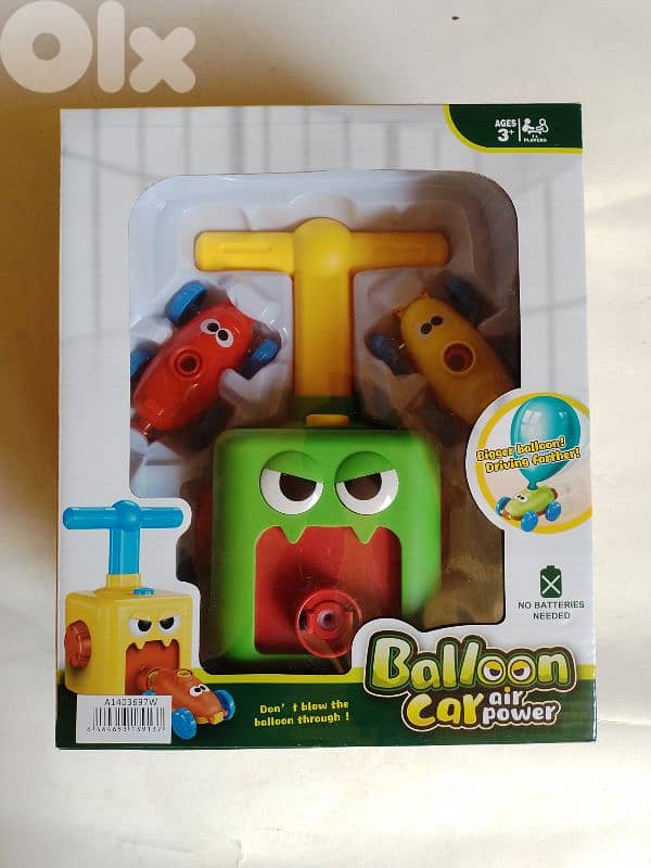 balloon car air power 0