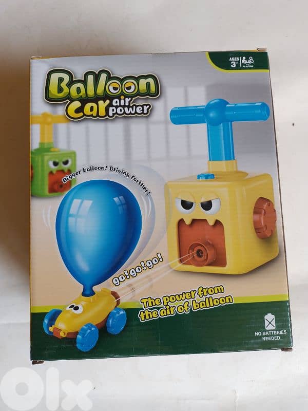 balloon car air power 1