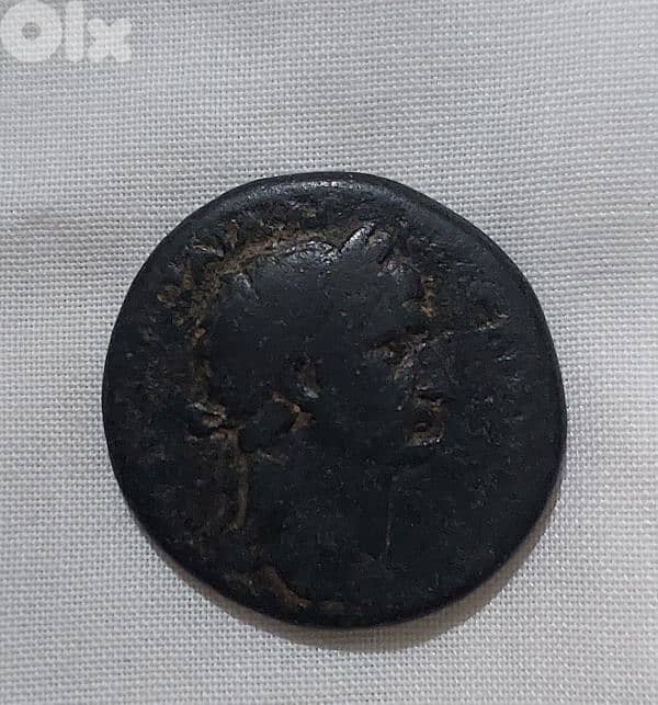 Trajan Ancient Roman Bronze SC Coin year 98 AD 0