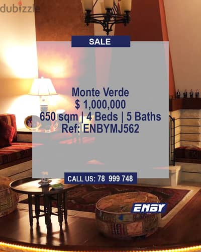 Luxurious Villa for Sale in Monte Verde | Calm Area | Full Amenities