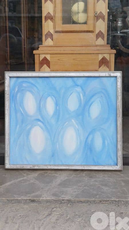 لوحة رسم زيتي 1