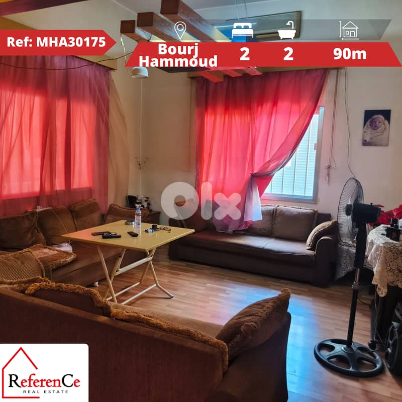 Apartment in bourj hammoud for sale شقة في برج حمود 0