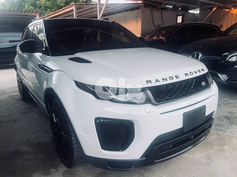 Land Rover Evoque 2016 DYNAMIC CLEAN CAR FAX 0